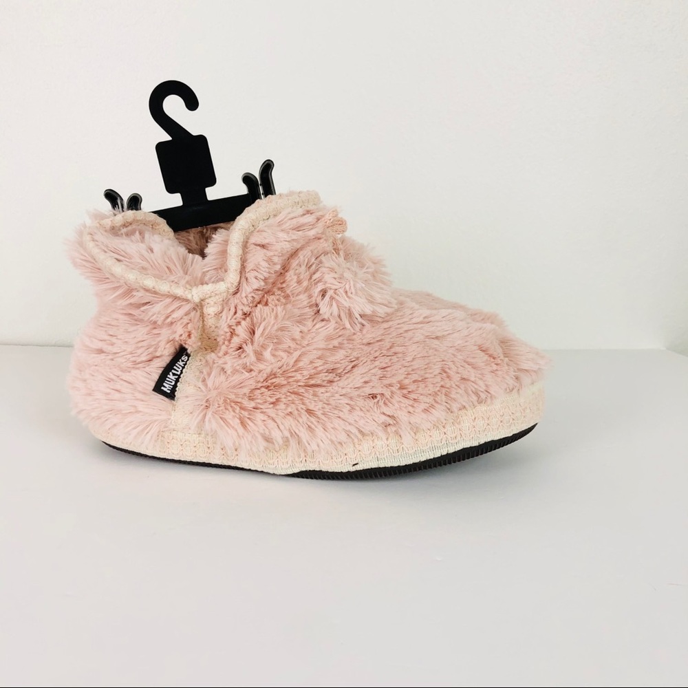 Muk Luks Erina Pompom Slippers size Large “9-10” - Picture 3 of 6